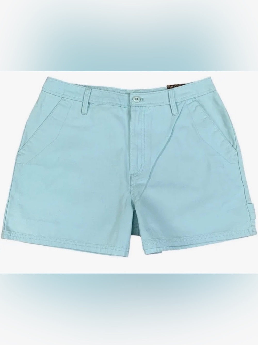 Vans Ground Work Short Size 25 Small Robin Blue Relaxed Fit Cotton Brand New